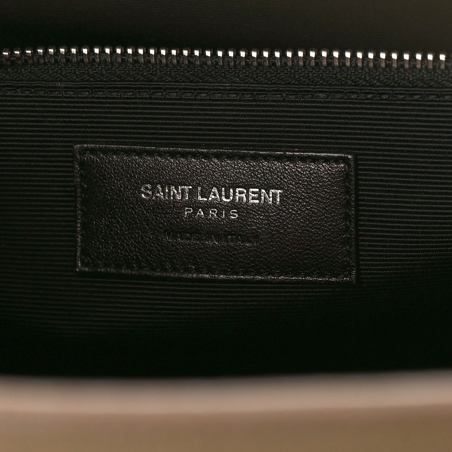 Saint Laurent Grained Calfskin Small Sac De Jour Dark Beige 6 of 13