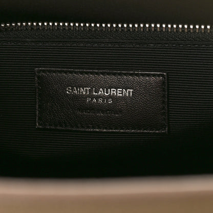 Saint Laurent Grained Calfskin Small Sac De Jour Dark Beige 6 of 13