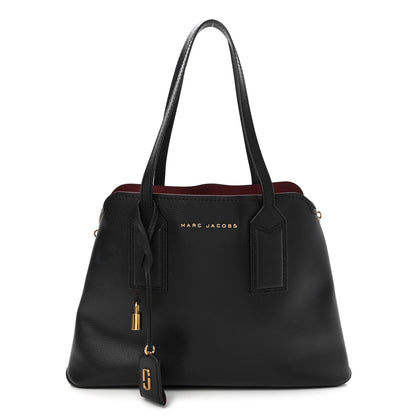 Marc Jacobs Pebbled Calfskin Editor Shopping Tote Black 1 of 11