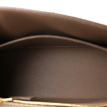 Hermes Epsom Kelly Sellier 25 Etoupe 4 of 10