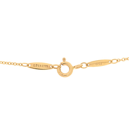 Tiffany 18K Yellow Gold 12mm Elsa Peretti Cross Pendant Necklace 4 of 4
