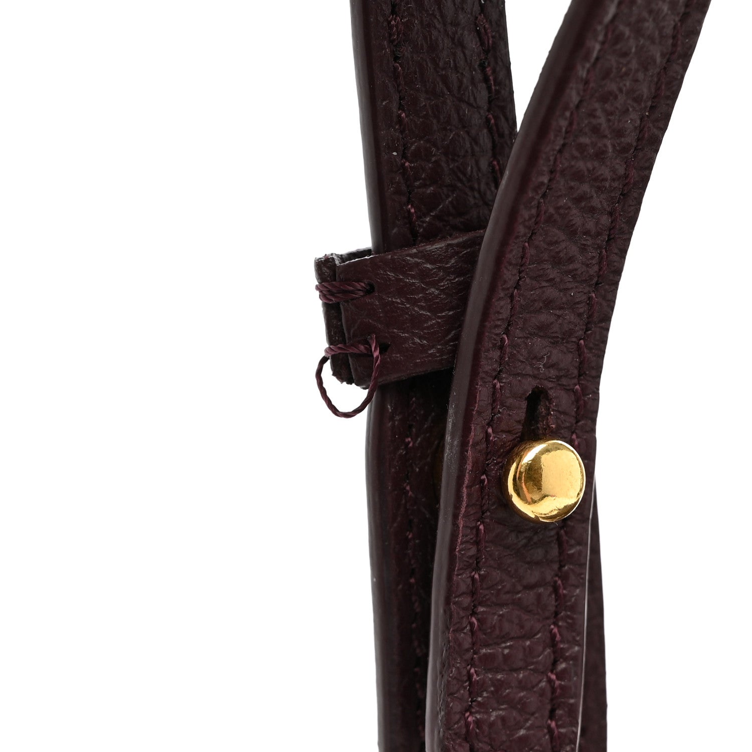Chloe Smooth Calfskin Charms Bowling Bag Perfect Plum 11 of 11