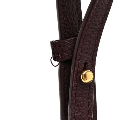 Chloe Smooth Calfskin Charms Bowling Bag Perfect Plum 11 of 11