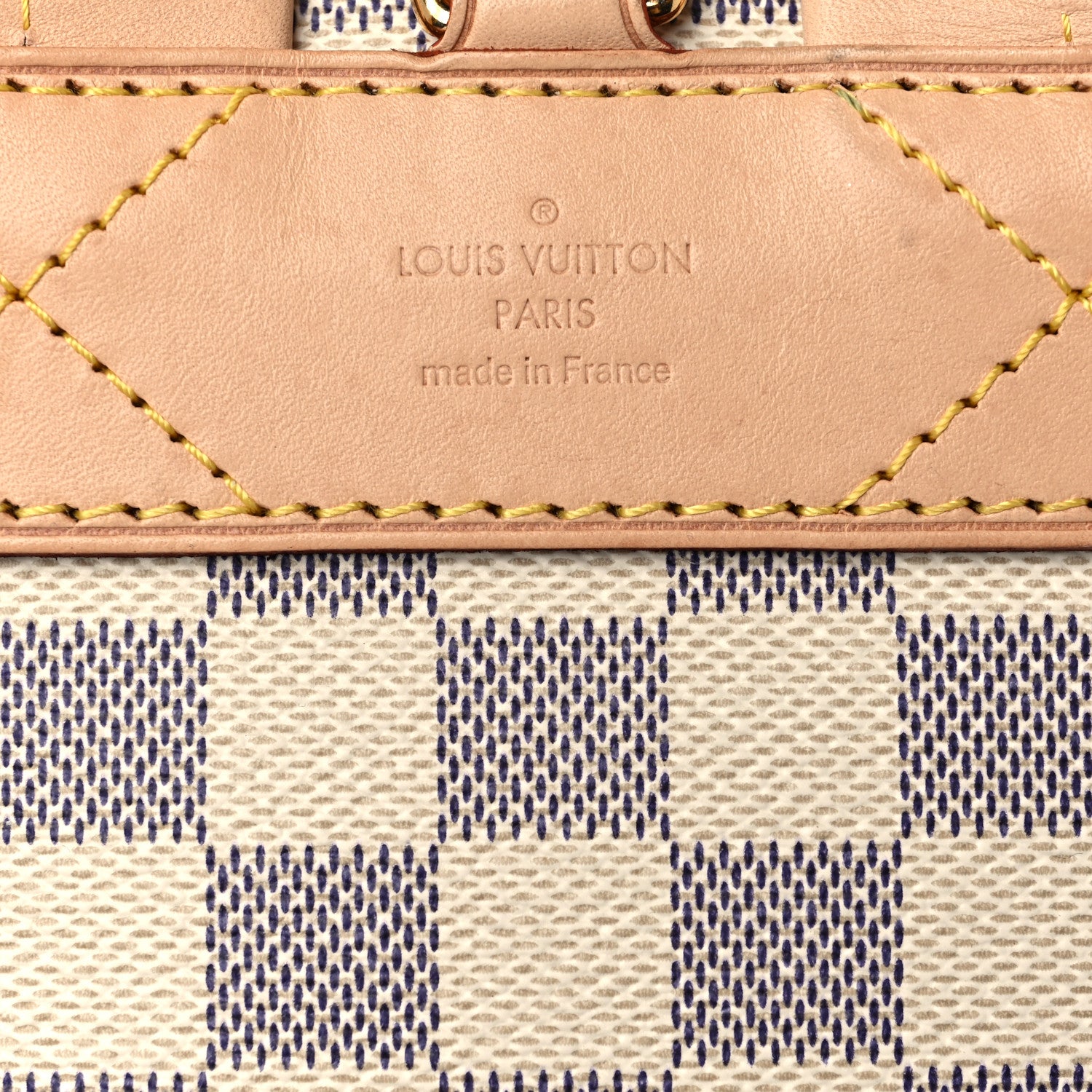 Louis Vuitton Damier Azur Sperone BB Backpack 6 of 8