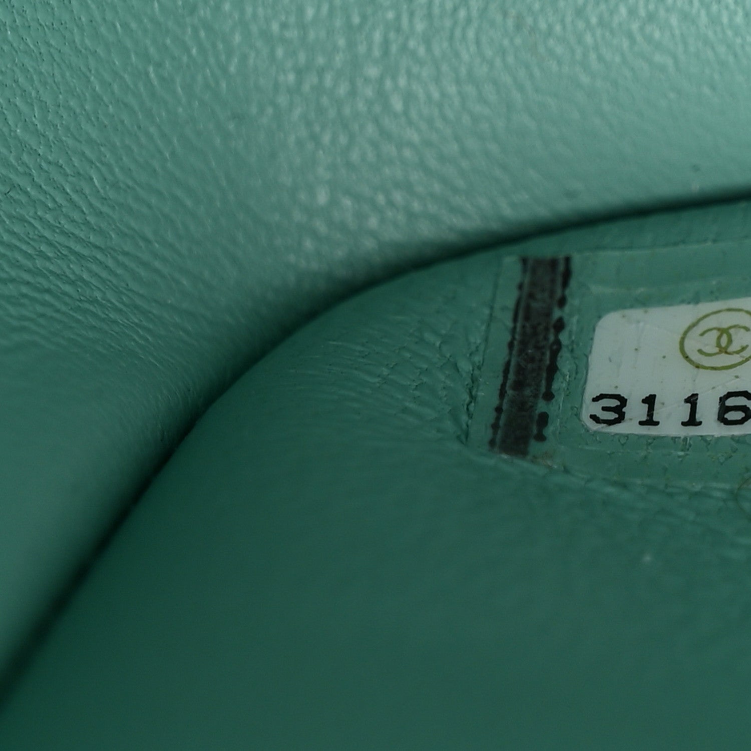 Chanel Caviar Quilted Jumbo Double Flap Light Green 7 of 11