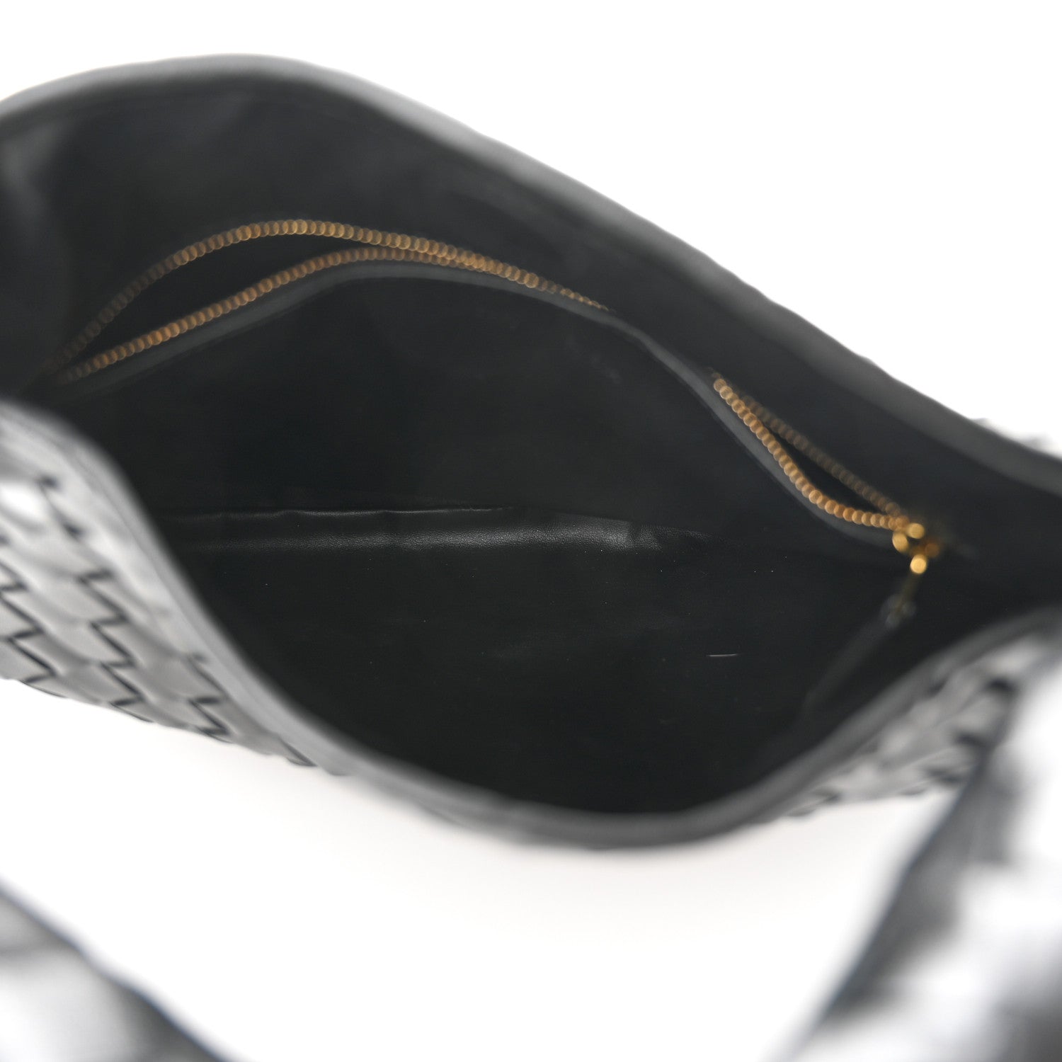 Bottega Veneta Calfskin Intrecciato Small Hop Black 5 of 10