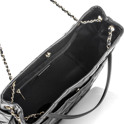 Chanel Caviar Quilted Timeless CC Soft Tote Black 5 of 7