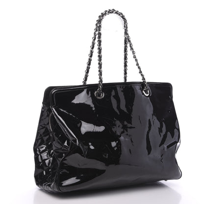 Chanel Vinyl XL Lipstick Tote Black 2 of 19