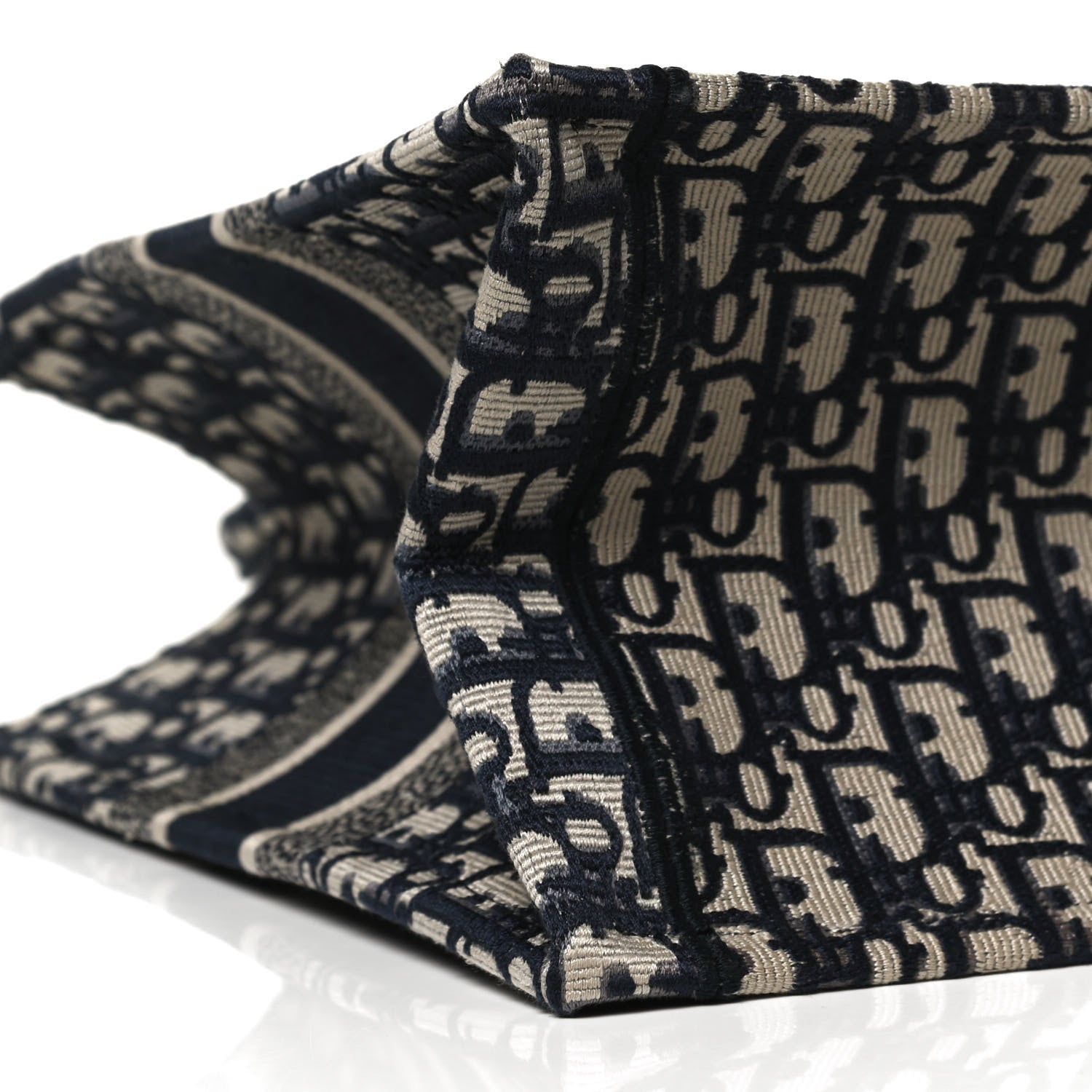 Christian Dior Oblique Medium Book Tote Blue Multicolor 9 of 11