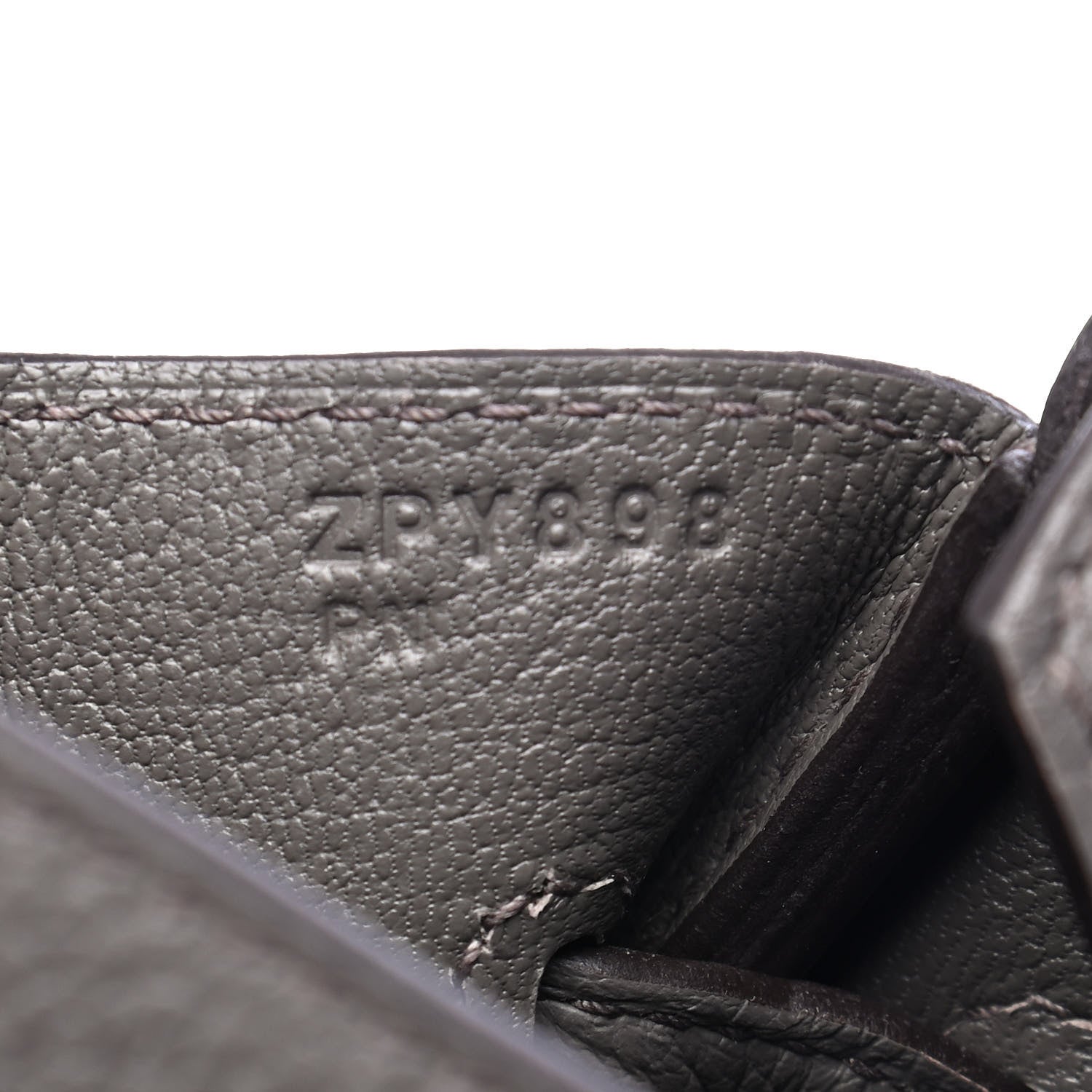 Hermes Togo Birkin 30 Etain 6 of 11