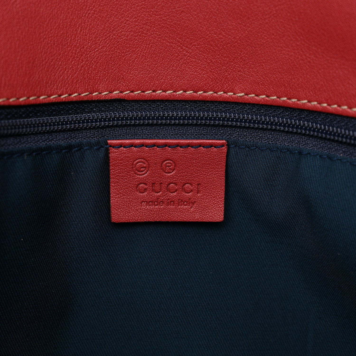 Gucci Guccissima Monogram Gifford Tote Red 6 of 12