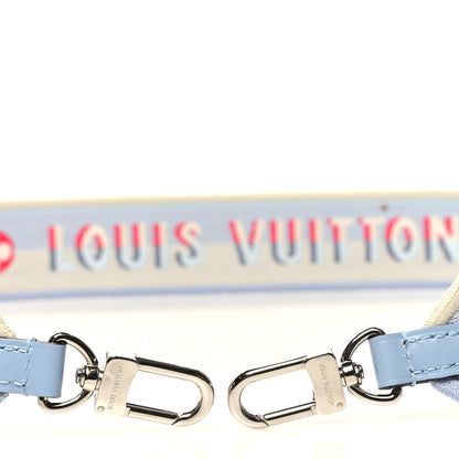 Louis Vuitton Jacquard Alma BB Shoulder Strap Cloud Blue 3 of 3