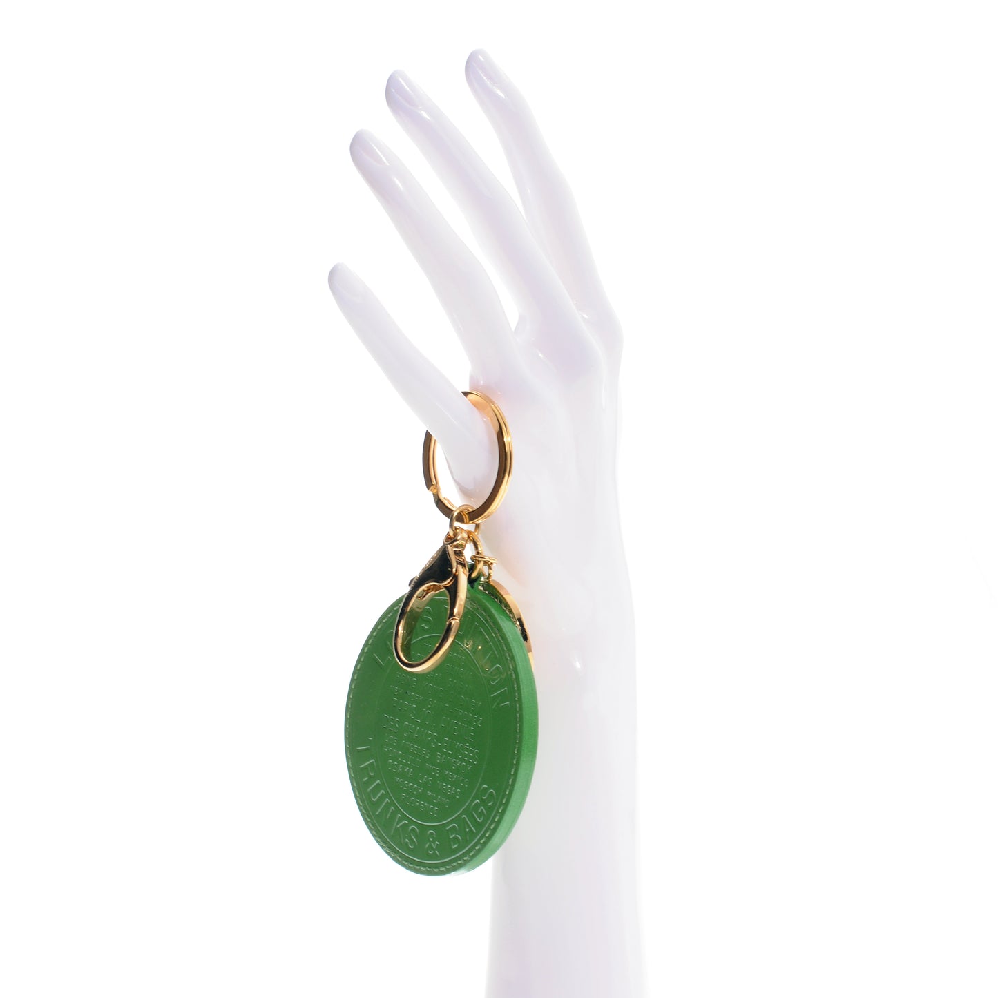 Vernis Trunks and Bags Bag Charm Vert Tonic