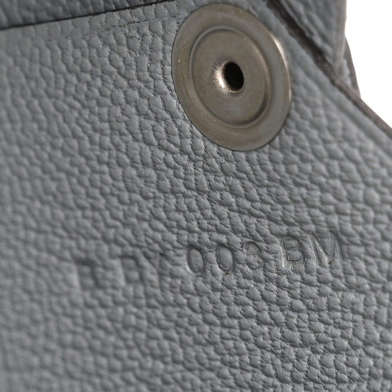 Hermes Ostrich Calvi Bleu Glacier 7 of 8