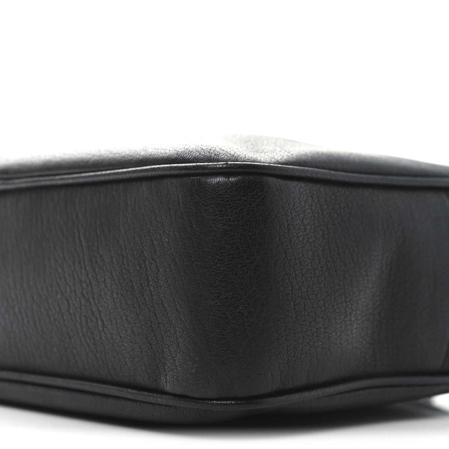 Lambskin Monogram Small Lou Camera Bag Black