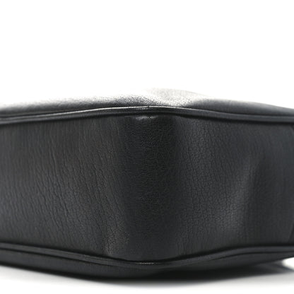Saint Laurent Lambskin Monogram Small Lou Camera Bag Black 9 of 9