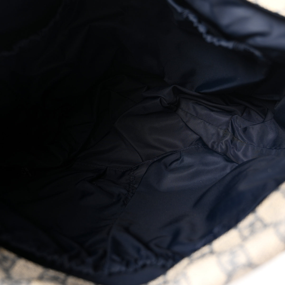 GG Plus Monogram Messenger Diaper Bag Navy