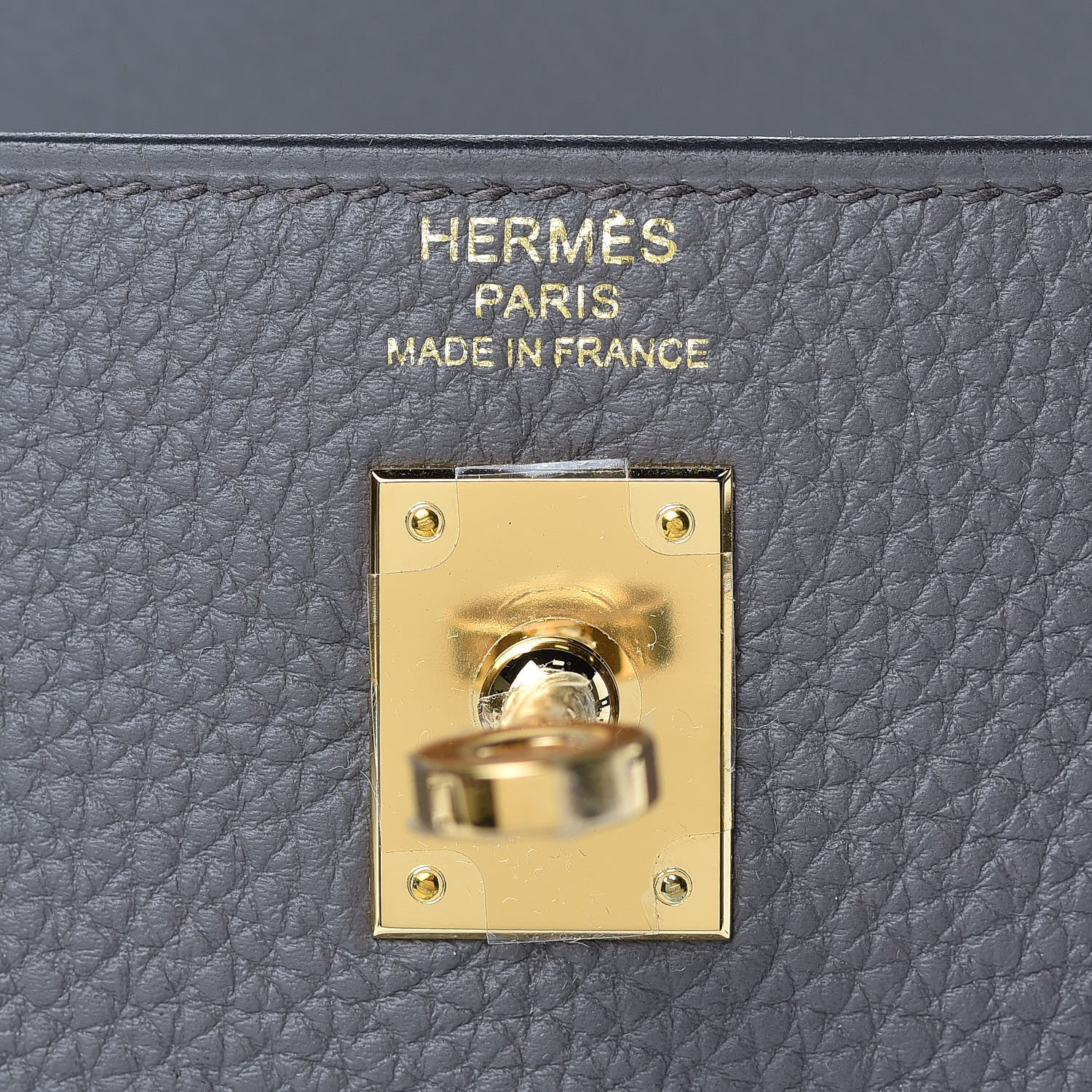 Hermes Togo Kelly Retourne 25 Etain 14 of 32
