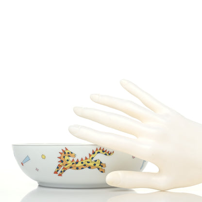 Hermes Porcelain Epopee Cereal Bowl 2 of 9
