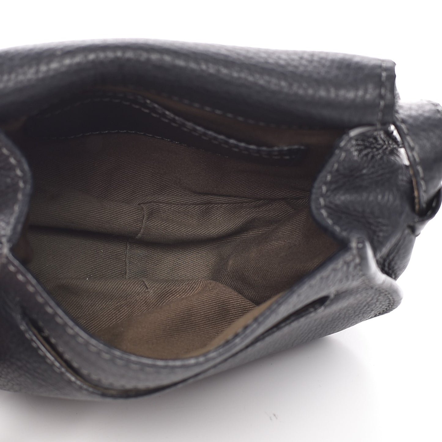 Calfskin Mini Marcie Round Crossbody Bag Black
