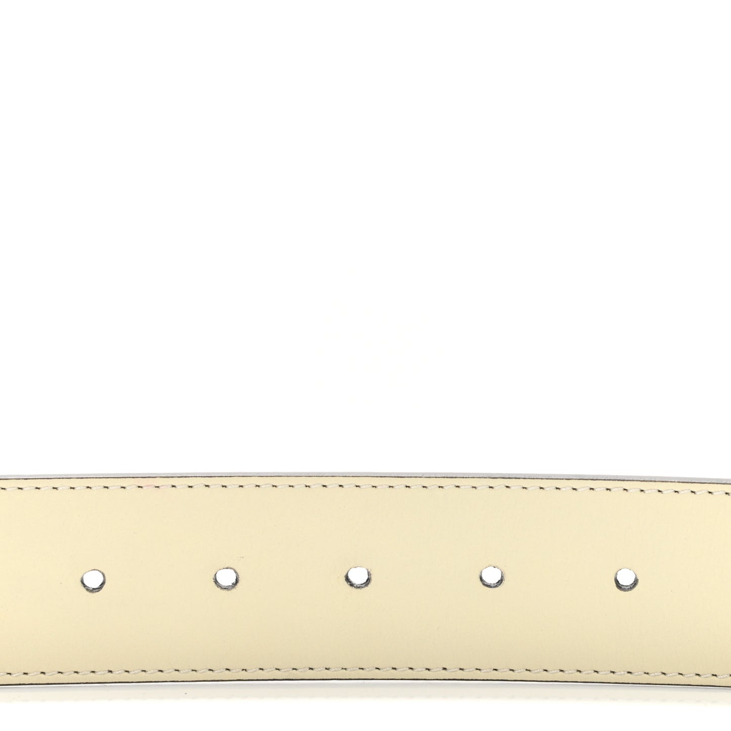 Calfskin Double G 40mm Belt 80 32 Mystic White