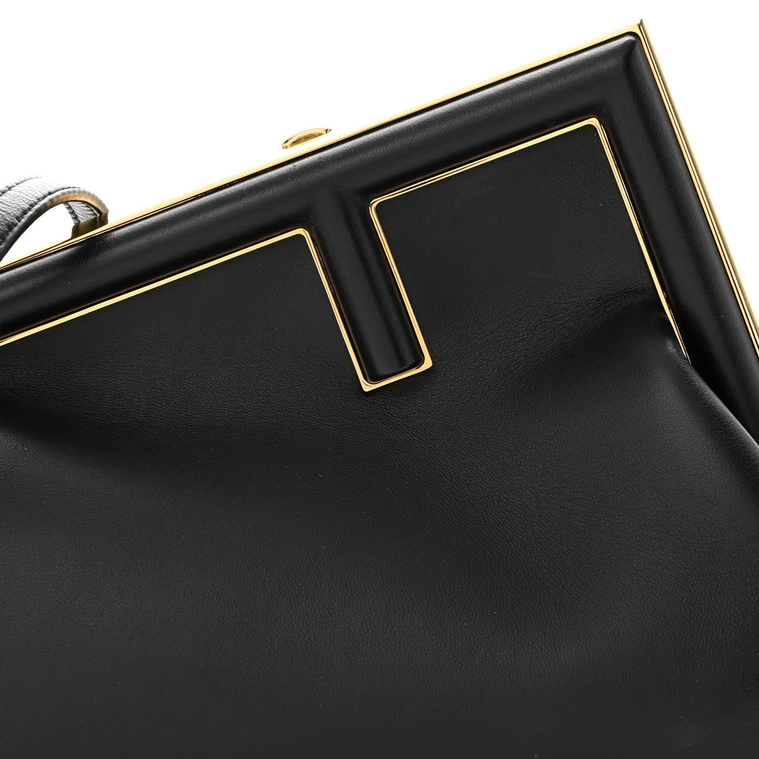 Fendi Shiny Nappa Small Fendi First Black 8 of 10