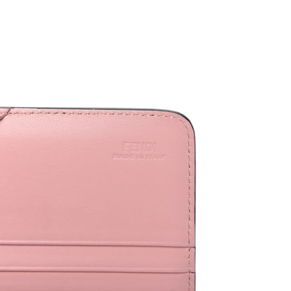 Fendi Vitello Elite Century Hypnoteyes Studded Continental Wallet On Chain Bubblegum Multicolor 8 of 9