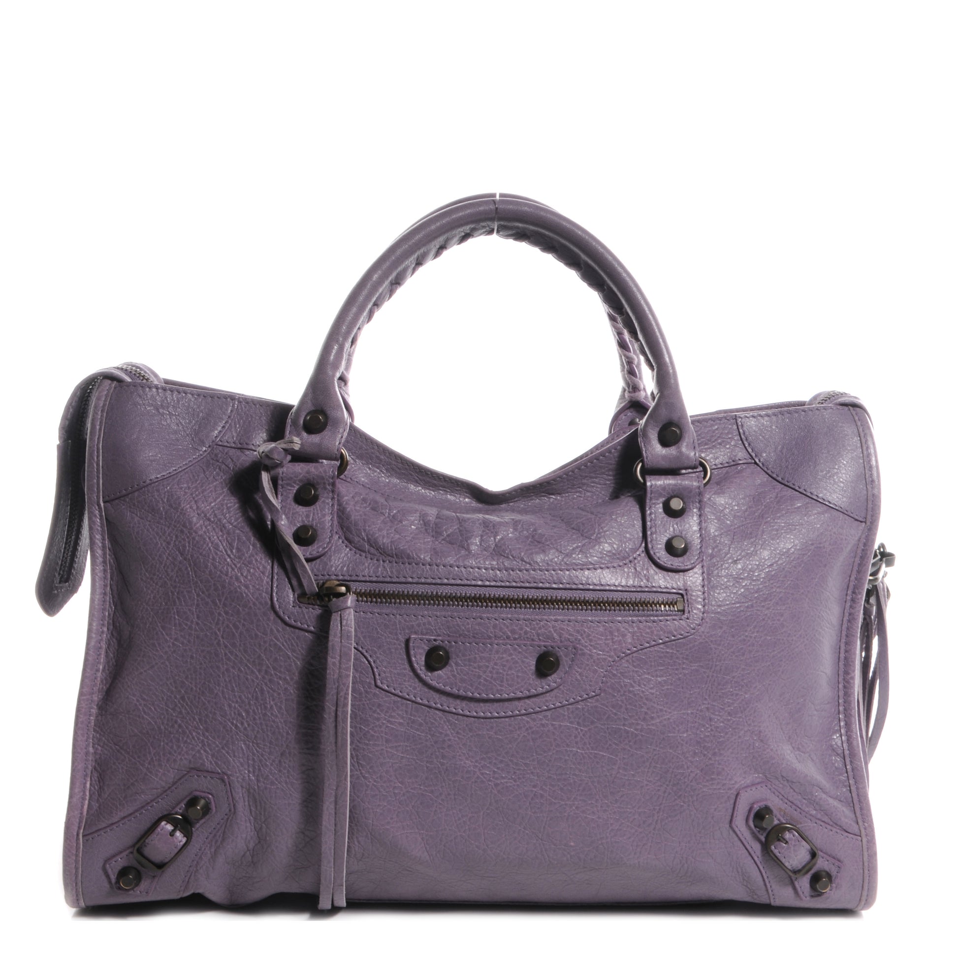 Balenciaga Agneau Classic Hardware City Glycine 1 of 9