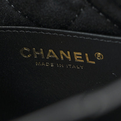 Chanel Shiny Calfskin Quilted Mini Chanel 22 Black 6 of 10