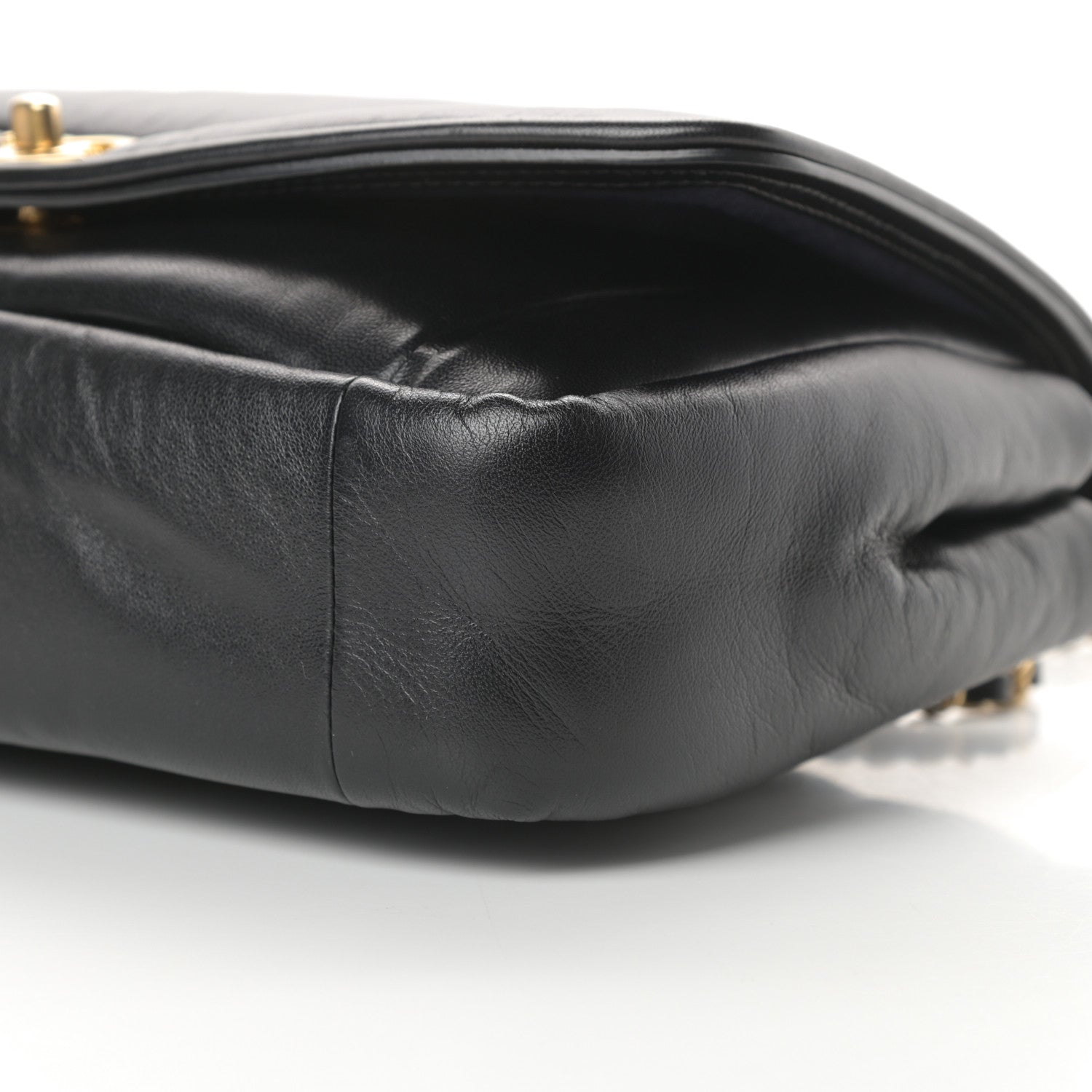 Chanel Lambskin Medium Simply Flap Black 9 of 10