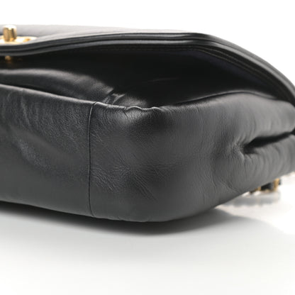 Chanel Lambskin Medium Simply Flap Black 9 of 10