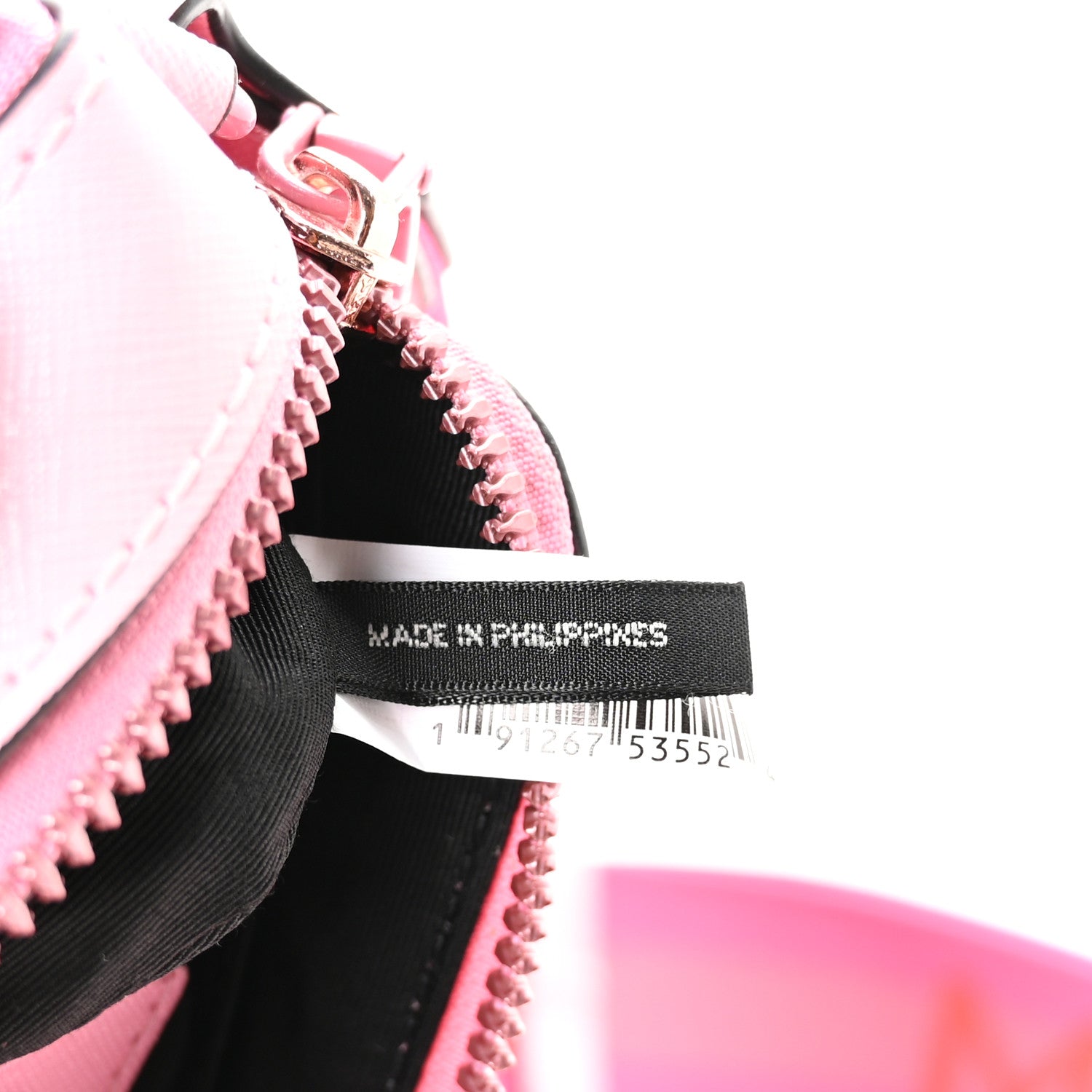 Marc Jacobs Saffiano Small Snapshot Camera Bag Pink Multicolor 5 of 10