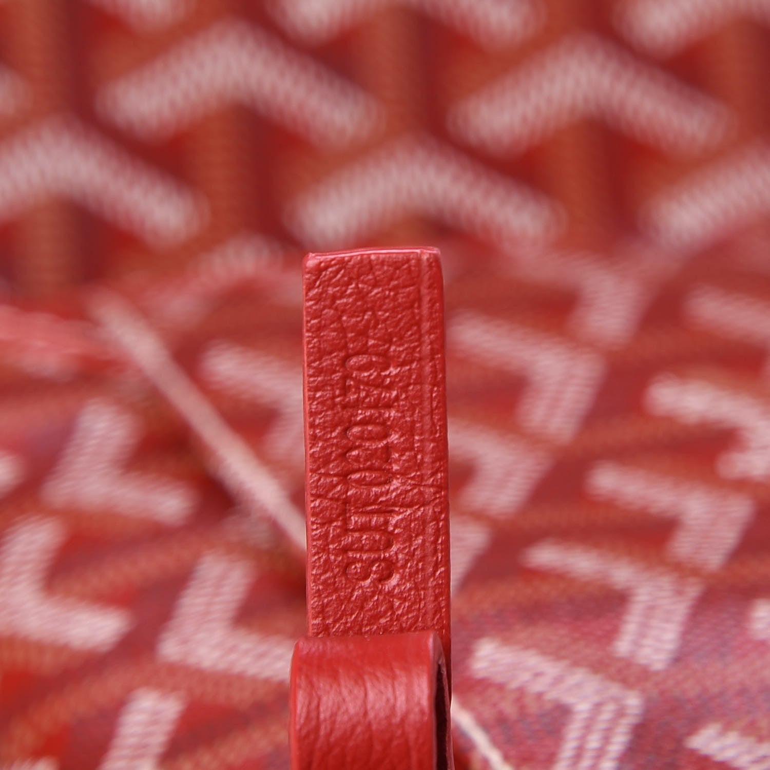 Goyard Goyardine Saint Louis GM Red 9 of 9