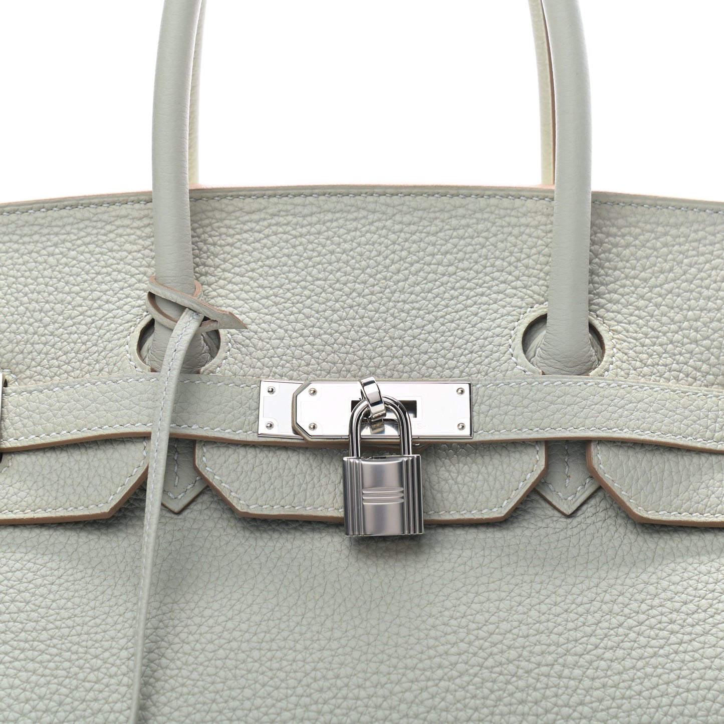 Togo Birkin 35 Gris Perle