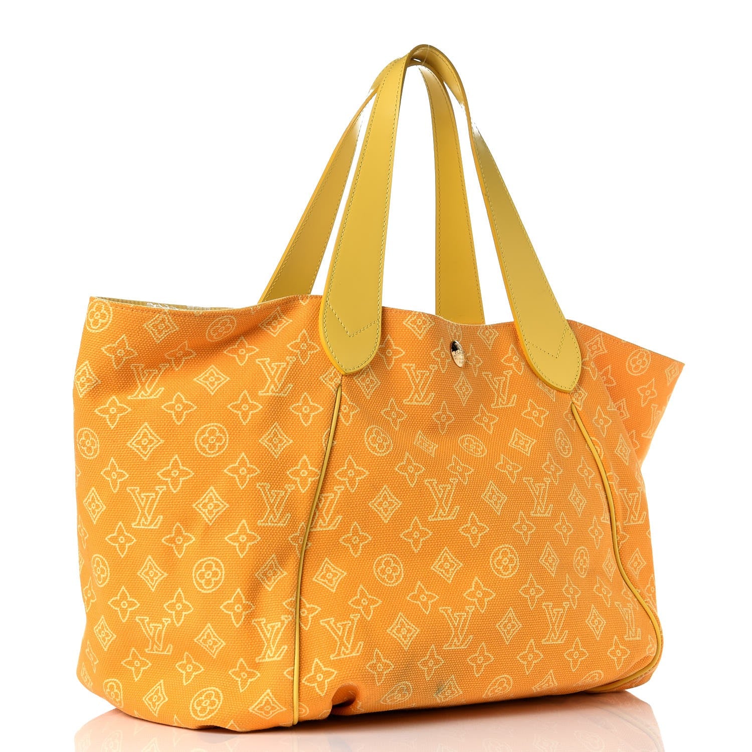 Louis Vuitton Cabas Ipanema GM Yellow 4 of 18