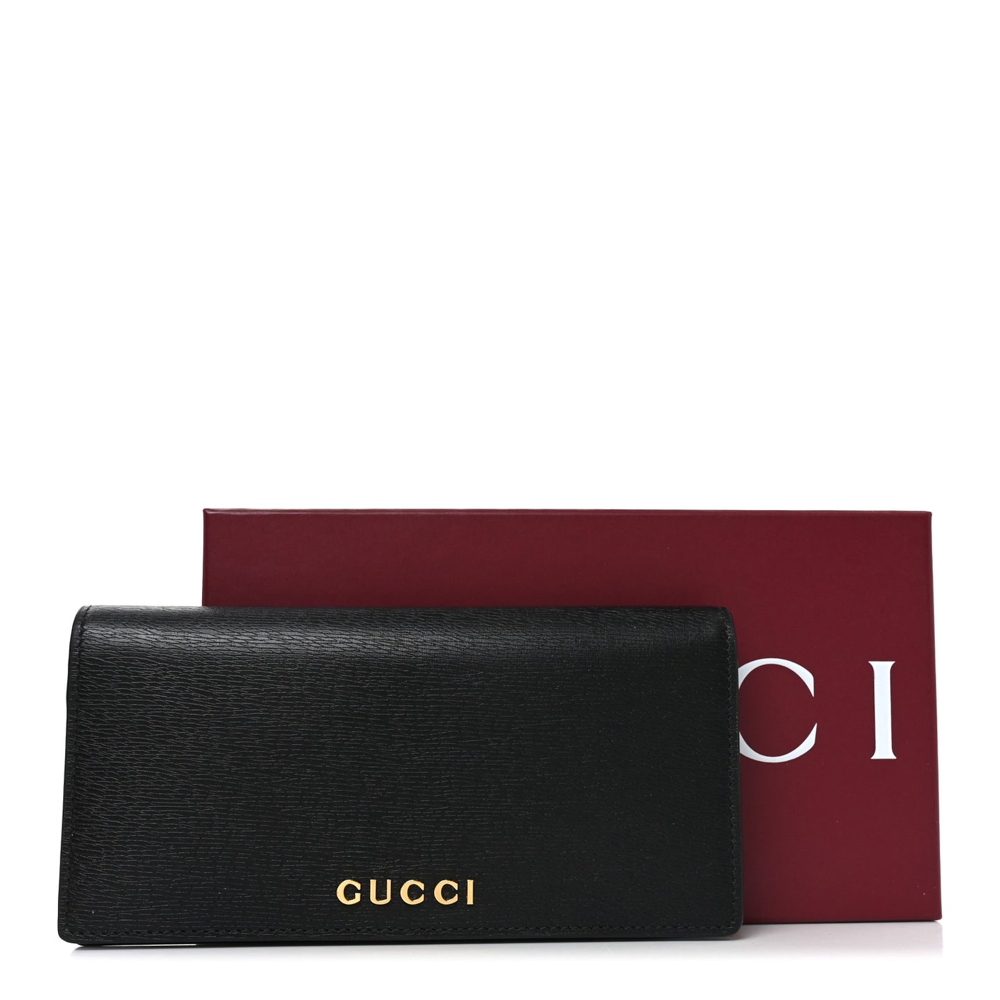 New Shanghai Calfskin Continental Wallet Black