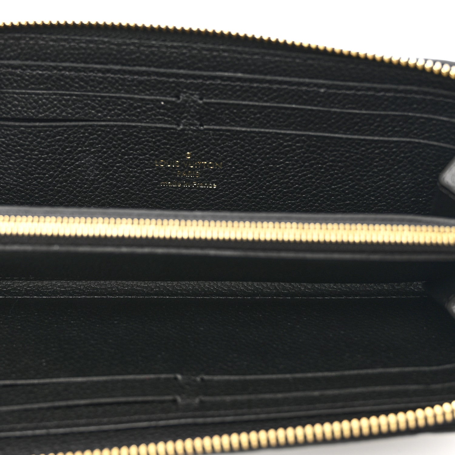 Louis Vuitton Empreinte Clemence Wallet Black 5 of 6