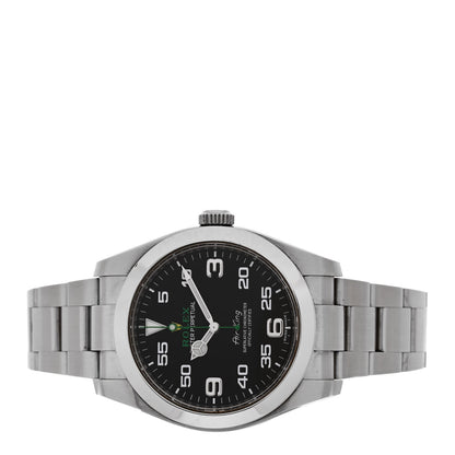 Rolex Stainless Steel 40mm Air-King Oyster Perpetual Watch Black 116900 2 of 5