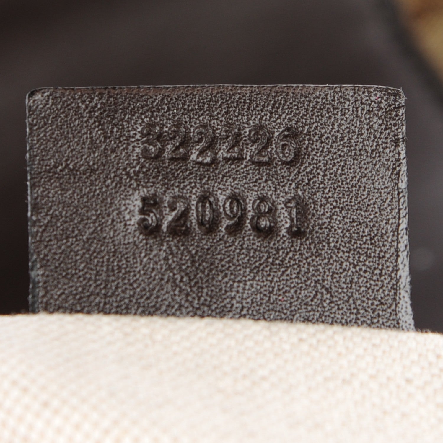 Gucci Monogram Margaux Calfskin Medium Emily Hobo Beige Ebony Cocoa 7 of 7