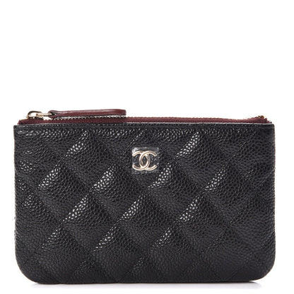 Chanel Caviar Quilted Small Cosmetic Case Black 1 of 7