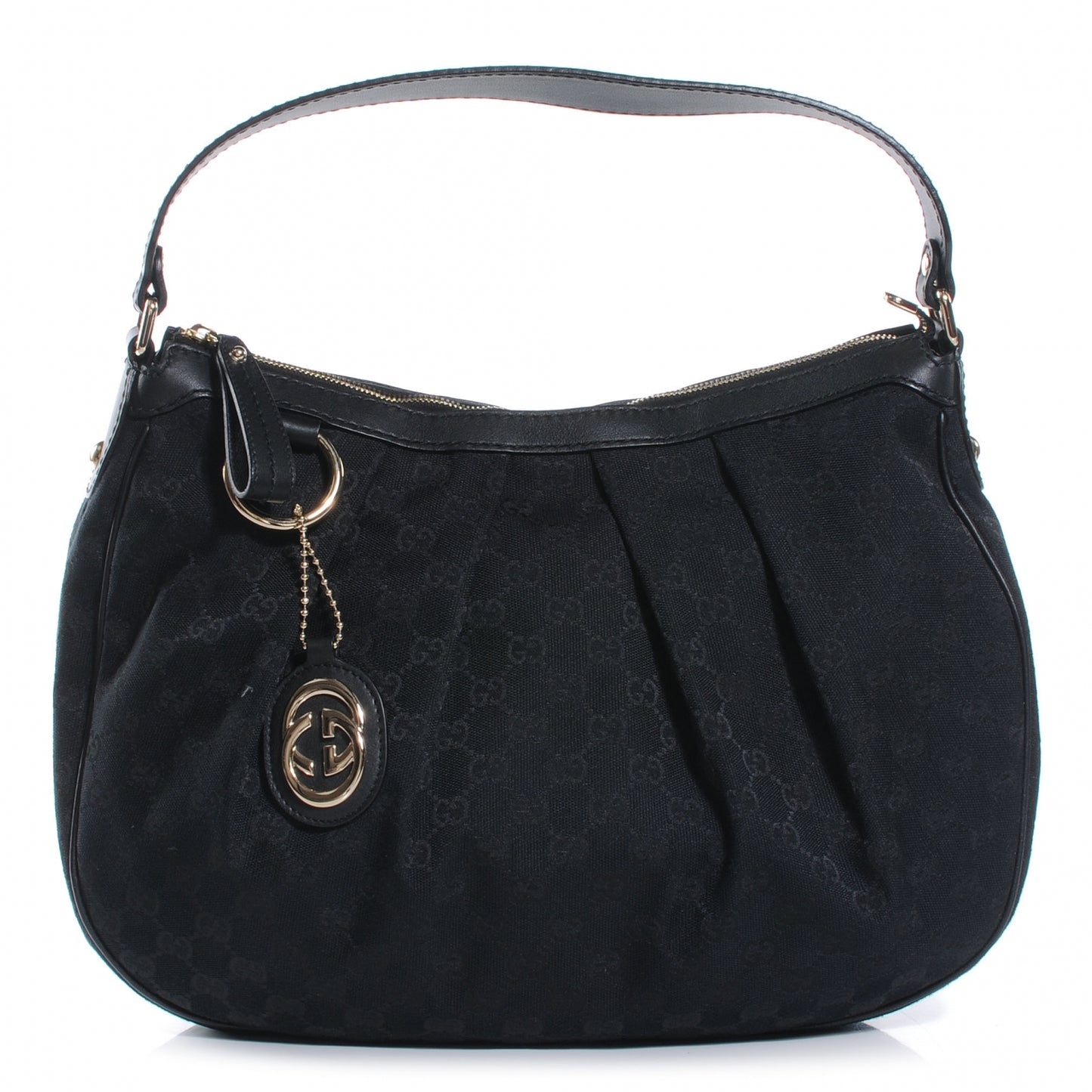 Monogram Medium Sukey Hobo Black
