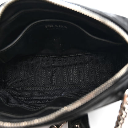 Prada Soft Calfskin Diagramme Camera Bag Black 5 of 18