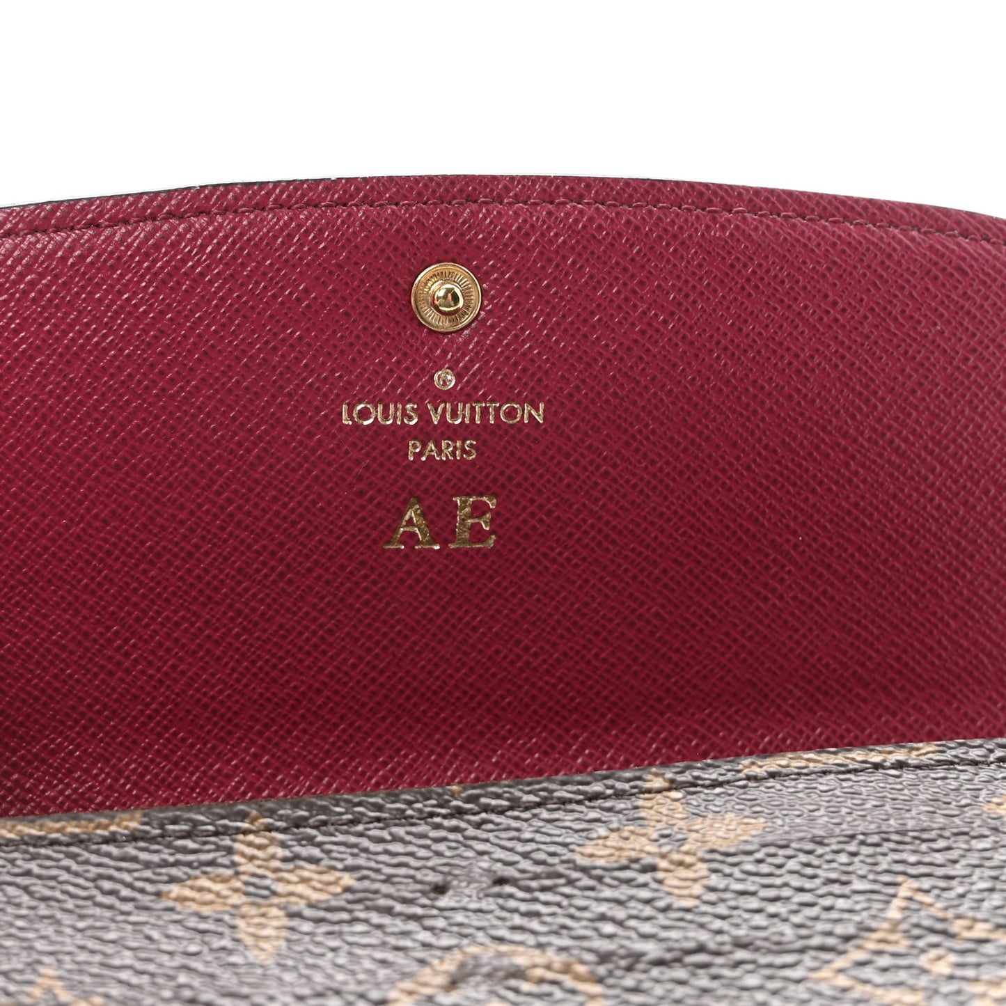 Monogram Emilie Wallet Fuchsia