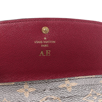Louis Vuitton Monogram Emilie Wallet Fuchsia 6 of 6