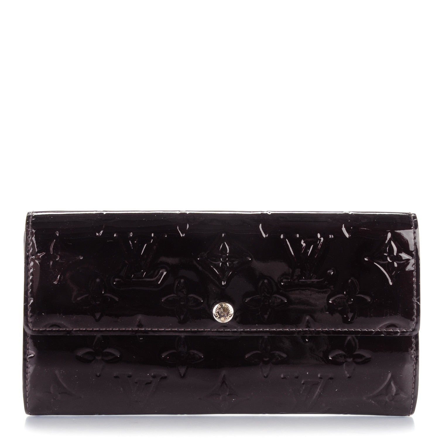 Louis Vuitton Vernis Sarah Wallet Amarante 1 of 9
