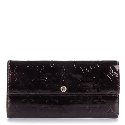 Louis Vuitton Vernis Sarah Wallet Amarante 1 of 9
