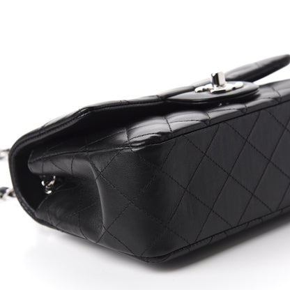 Chanel Lambskin Quilted Mini Rectangular Flap Black 6 of 10