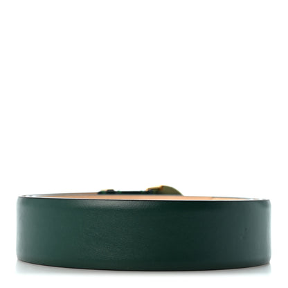 Versace Calfskin Palazzo Medusa Belt 130 52 Green 2 of 5