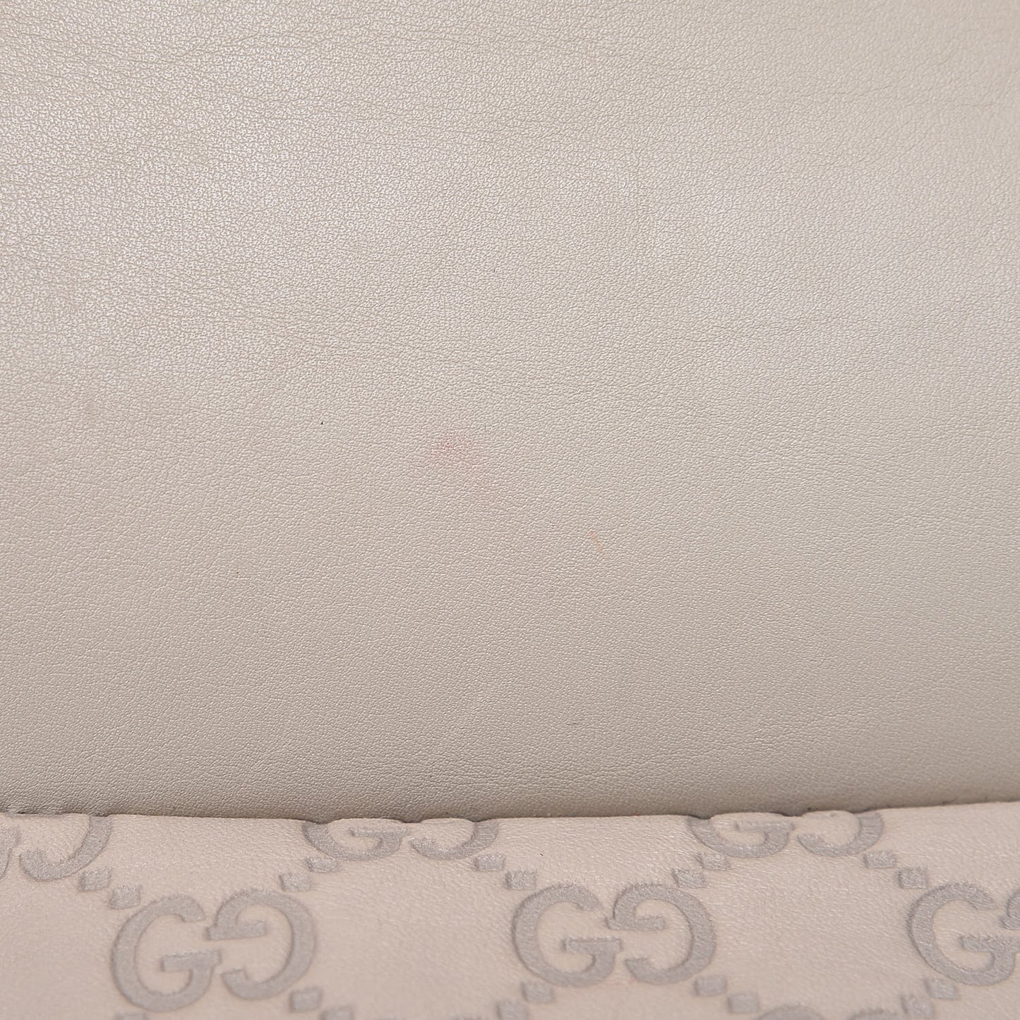 Guccissima Signature Medium Emily Hobo Mystic White