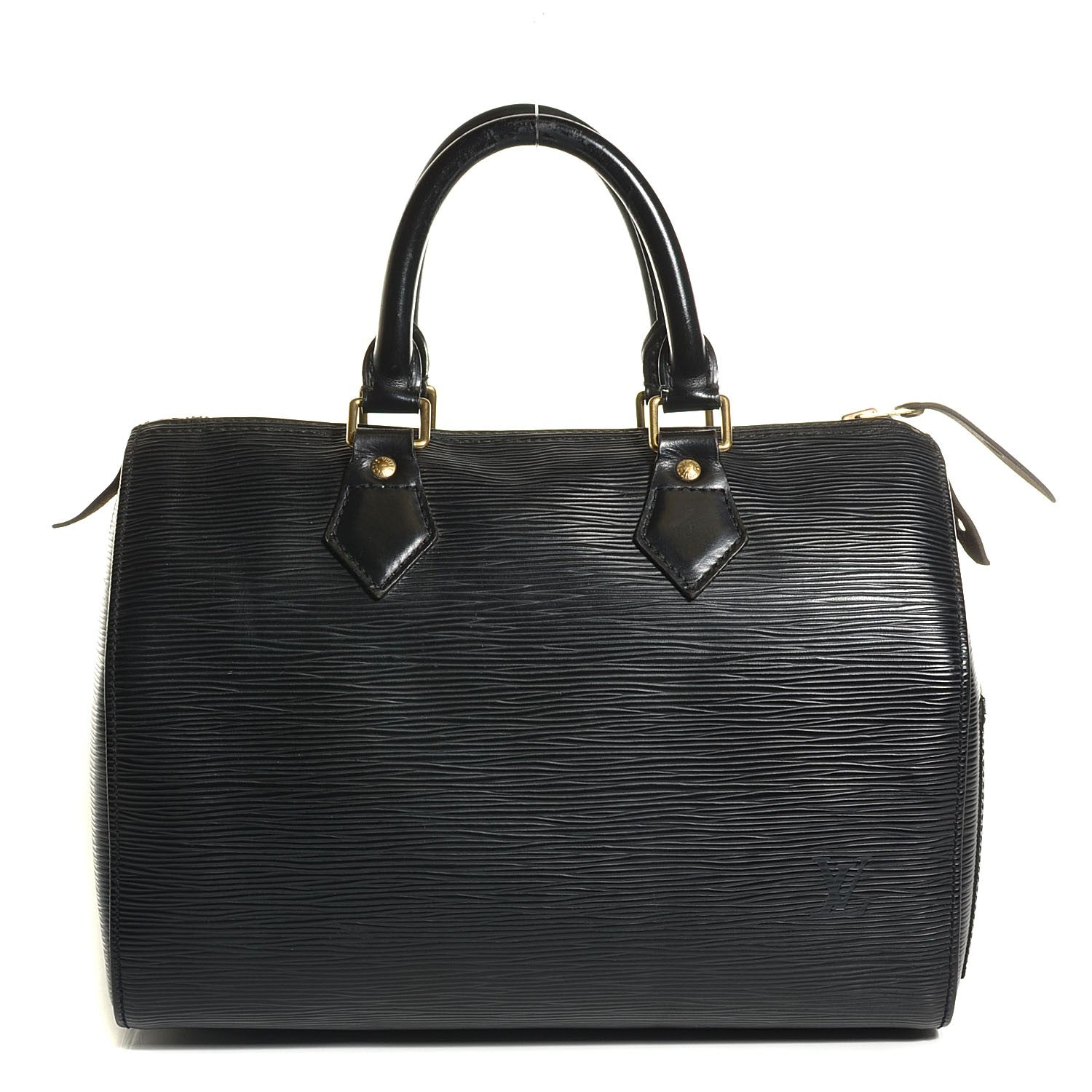 Louis Vuitton Epi Speedy 25 Black 1 of 7